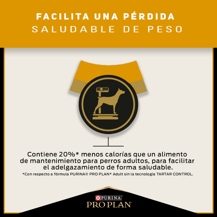 Purina PRO PLAN Adulto Raza Pequeña Reduced Calorie 3kg
