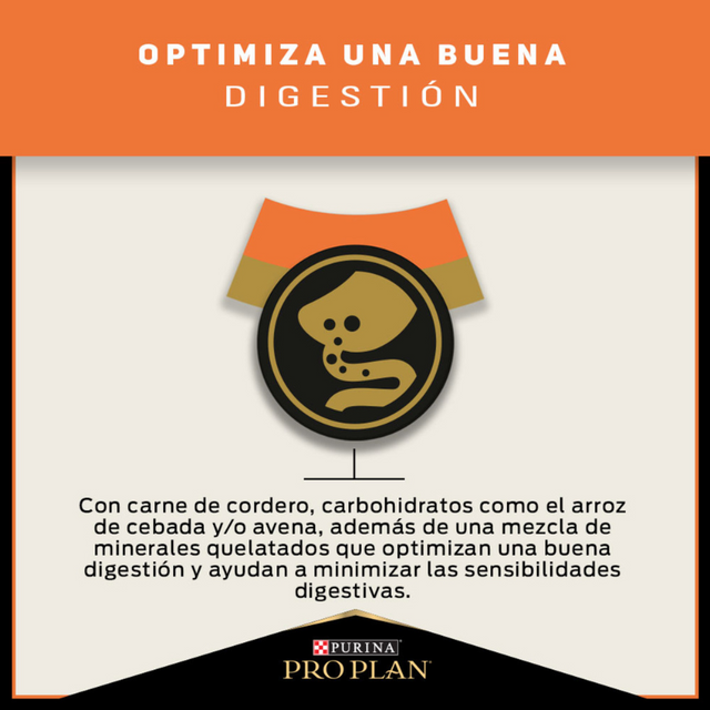 Purina Pro Plan Adult Sensitive Skin Cordero con OptiDerma 3kg Purina Pro Plan Adult Sensitive Skin Cordero con OptiDerma 3kg