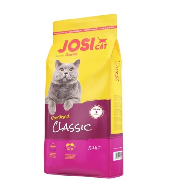 Josera JosiCat Esterilizado Classic 10Kg – Alimento Seco para Gatos Esterilizados Josera JosiCat Esterilizado Classic 10Kg – Alimento Seco para Gatos Esterilizados