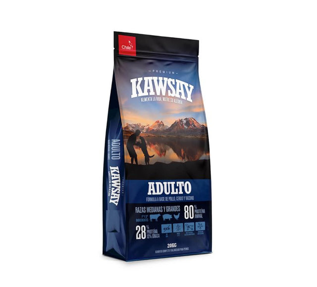Kawsay Perro Adulto Raza Mediana Grande 10kg Kawsay Perro Adulto Raza Mediana Grande 10kg