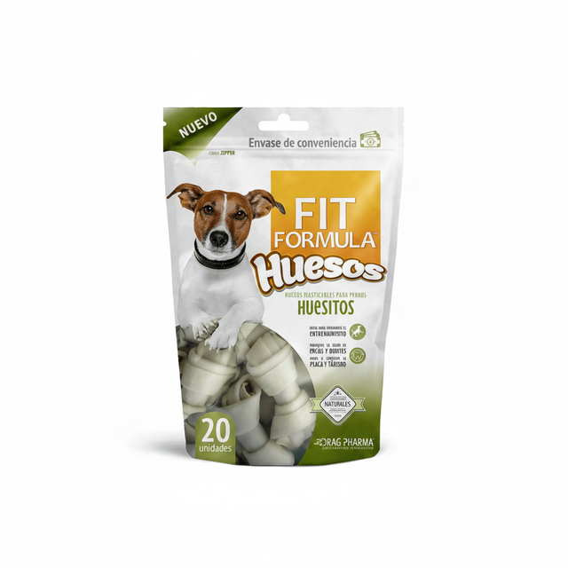 Fit Formula Snack para perros Huesitos 20 unidades Fit Formula Snack para perros Huesitos 20 unidades