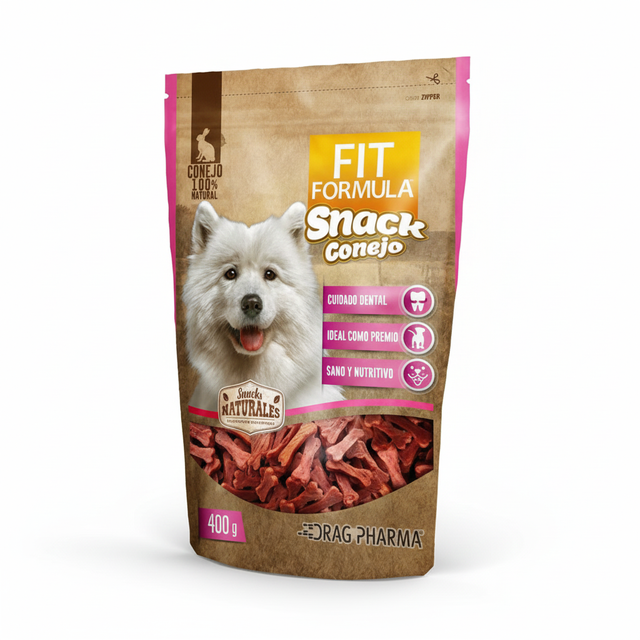 Fit Formula Dog Snack Conejo 400gr Fit Formula Dog Snack Conejo 400gr