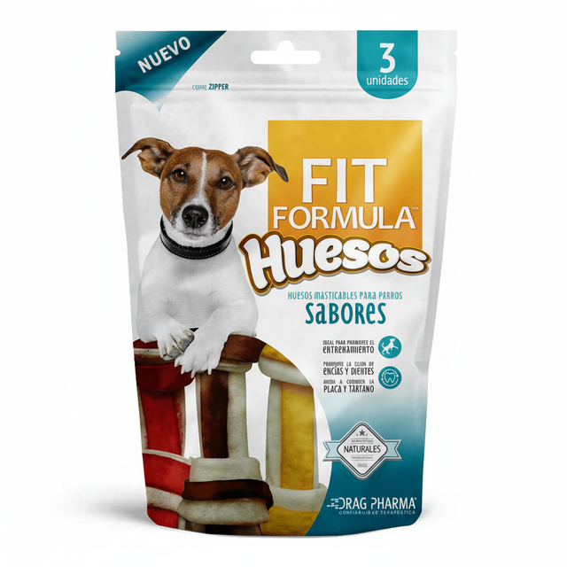 Fit Formula Snack para Perros Sabores 3 Unidades Fit Formula Snack para Perros Sabores 3 Unidades