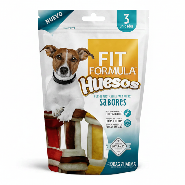 Fit Formula Snack para Perros Sabores 3 Unidades Fit Formula Snack para Perros Sabores 3 Unidades