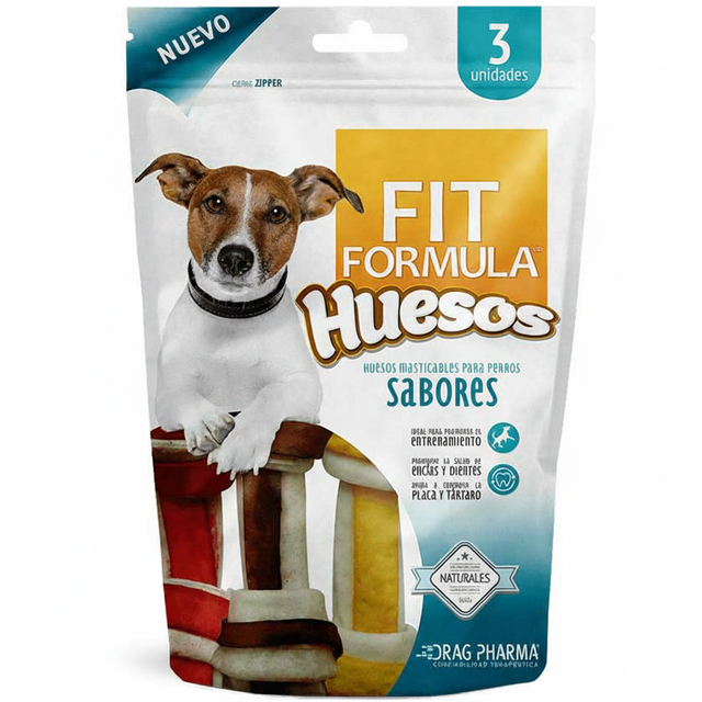 Fit Formula Snack para Perros Sabores 3 Unidades Fit Formula Snack para Perros Sabores 3 Unidades
