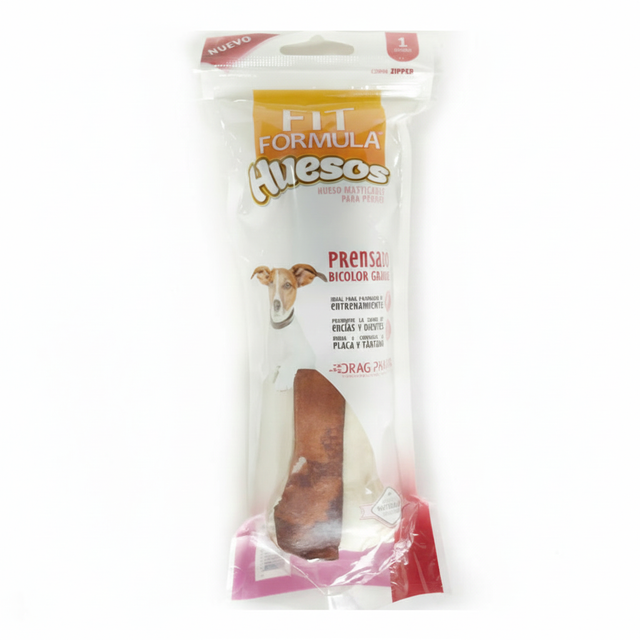 Fit Formula Hueso Snack Bicolor Grande Fit Formula Hueso Snack Bicolor Grande