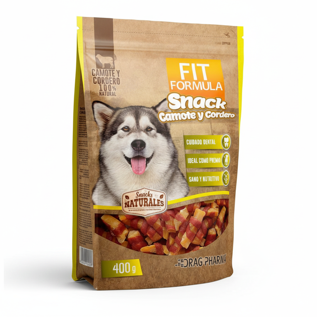 Fit Formula Snack perro Camote y Cordero 400g Fit Formula Snack perro Camote y Cordero 400g