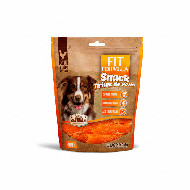 Fit Formula Tiras de Pollo Deshidratado 400gr Fit Formula Tiras de Pollo Deshidratado 400gr