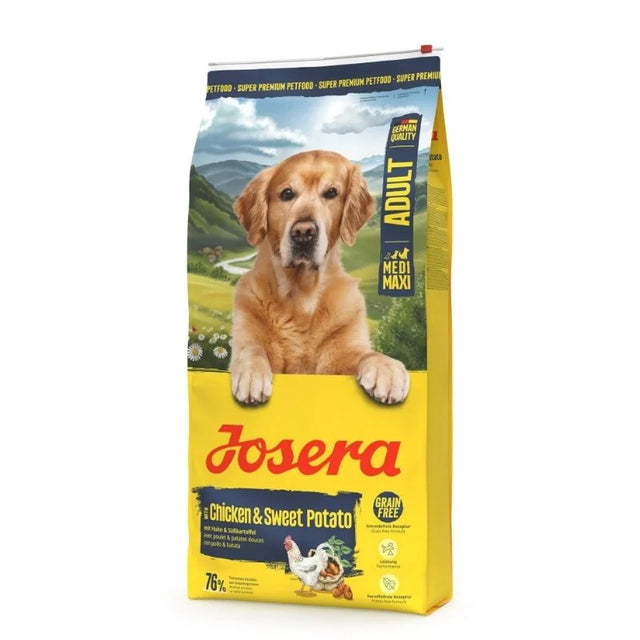 JOSERA DOG ADULT GRAIN FREE NATURE ENERGETIC CHICKEN & SWEET POTATO 12,5KG JOSERA DOG ADULT GRAIN FREE NATURE ENERGETIC CHICKEN & SWEET POTATO 12,5KG