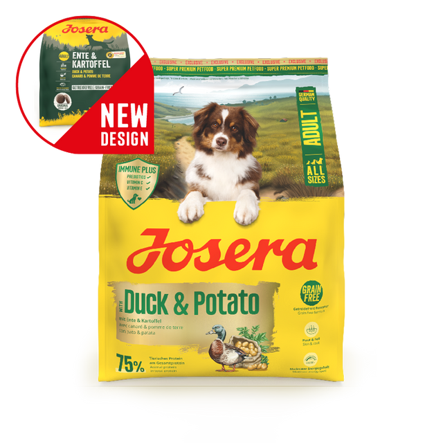 Josera Dog Adult Grain Free Ente Kartoffel Duck and Potato (Pato y papa) 12.5kg Josera Dog Adult Grain Free Ente Kartoffel Duck and Potato (Pato y papa) 12.5kg