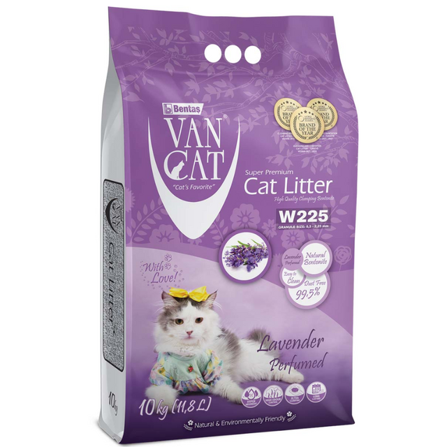 Arena Gatos Van Cat Lavanda 10KG  Arena Gatos Van Cat Lavanda 10KG