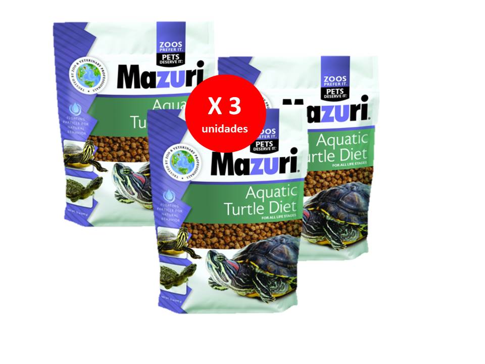 Mazuri Tortuga Acuatica Turtle Diet 1 02Kg