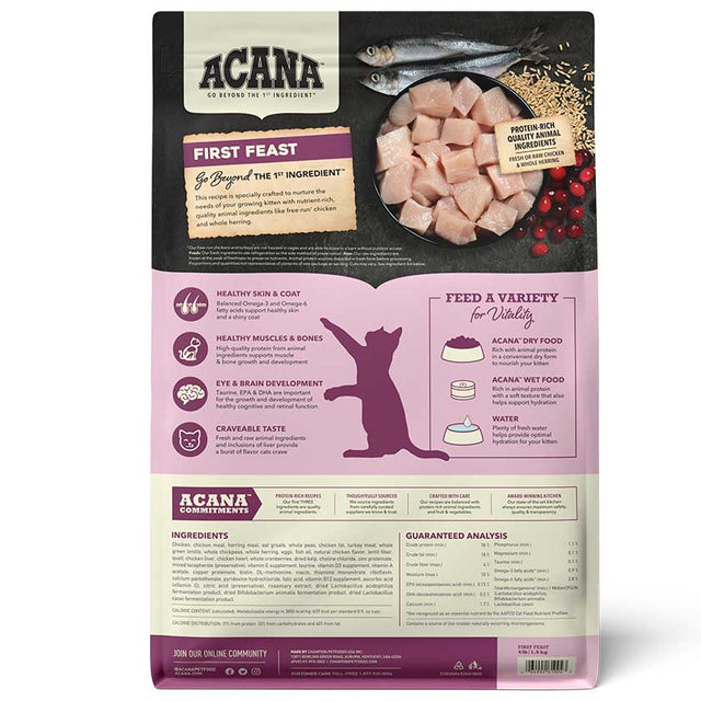 Acana Cat First Feast 1 8Kg Acana Cat First Feast 1 8Kg