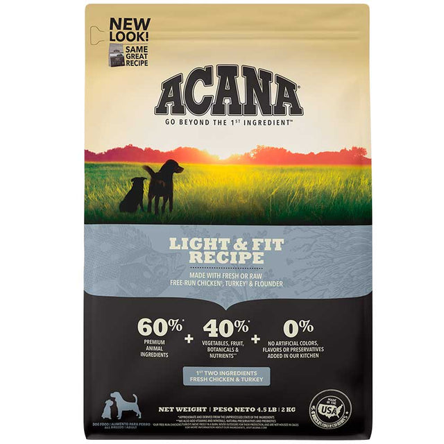 Acana Dog Light And Fit 2Kg  Acana Dog Light And Fit 2Kg