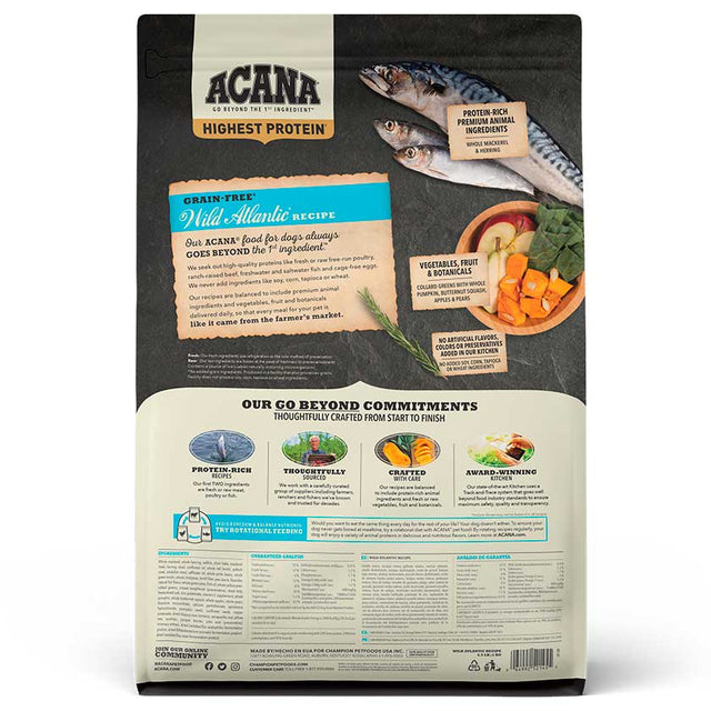 Acana Dog Wild Atlantic 2Kg Acana Dog Wild Atlantic 2Kg
