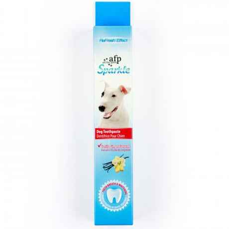 Salud y Bienestar para Perros Afp Sparkle Pasta Dental Para Perros 57Gr Sabor Vainilla Jengibre Salud y Bienestar para Perros Afp Sparkle Pasta Dental Para Perros 57Gr Sabor Vainilla Jengibre