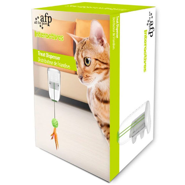 Afp Interactive Dispansador De Golosinas Para Gatos  Afp Interactive Dispansador De Golosinas Para Gatos