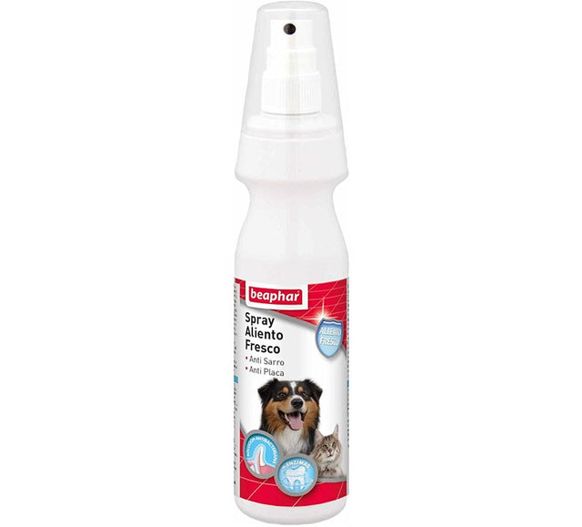 Beaphar Spray Aliento Fresco Perros Y Gatos 150Ml  Beaphar Spray Aliento Fresco Perros Y Gatos 150Ml