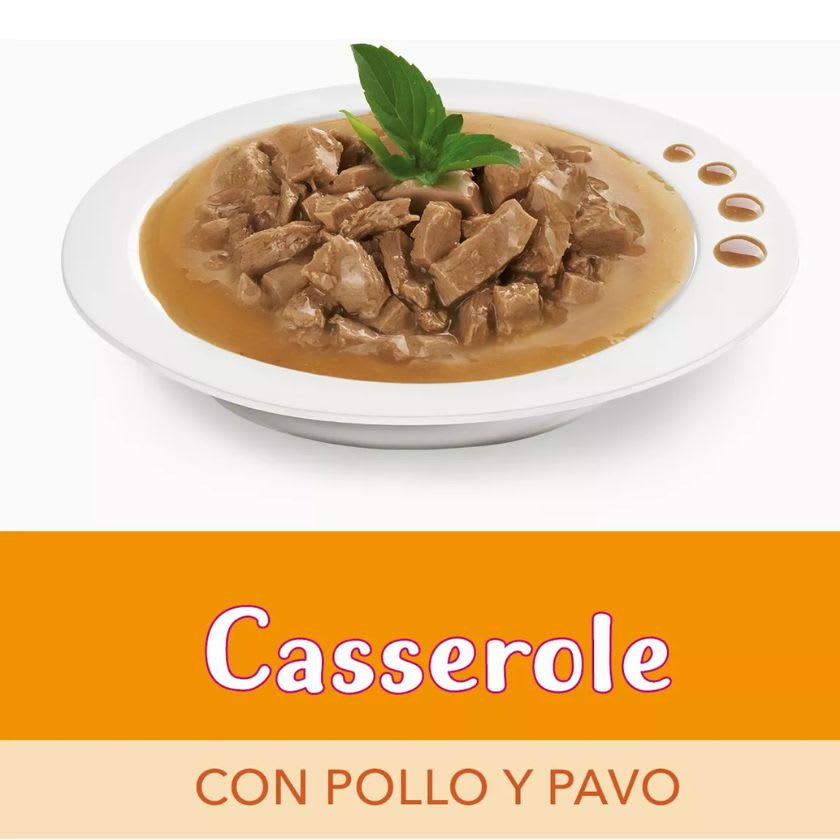 Alimento Fancy Feast Casserole Pollo Y Pavo 85G Pack 15 Unidades