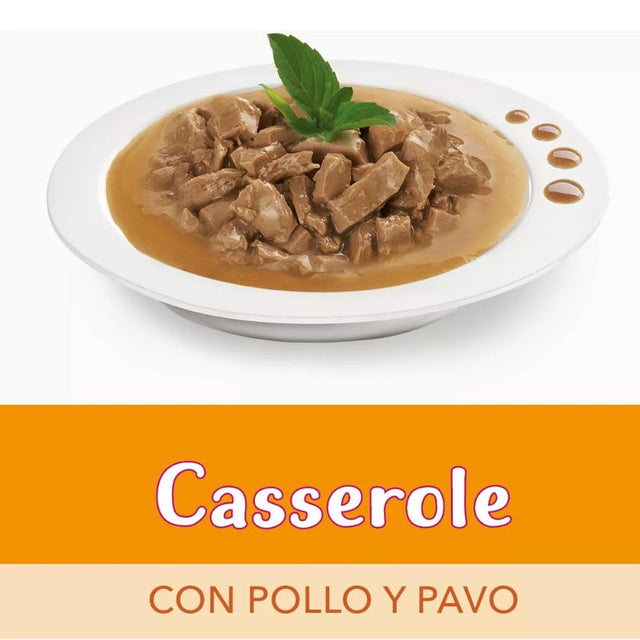 Alimento Fancy Feast Casserole Pollo Y Pavo 85G Pack 15 Unidades  Alimento Fancy Feast Casserole Pollo Y Pavo 85G Pack 15 Unidades