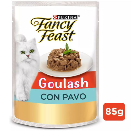 Más Vendidos en Halloween Alimento Humedo Fancy Feast Goulash Pavo 85G Pack 15 Unidades Más Vendidos en Halloween Alimento Humedo Fancy Feast Goulash Pavo 85G Pack 15 Unidades