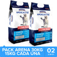 America Litter Clean Paws Pack 30Kg  America Litter Clean Paws Pack 30Kg