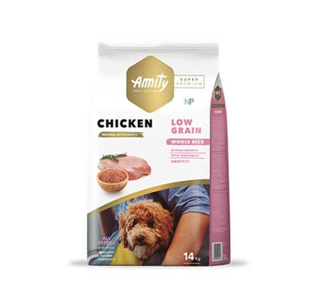 Amity Low Grain Chicken Adulto 14 Kg Amity Low Grain Chicken Adulto 14 Kg