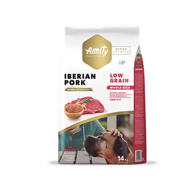 Amity Low Grain Iberian Pork Adulto 14Kg Amity Low Grain Iberian Pork Adulto 14Kg