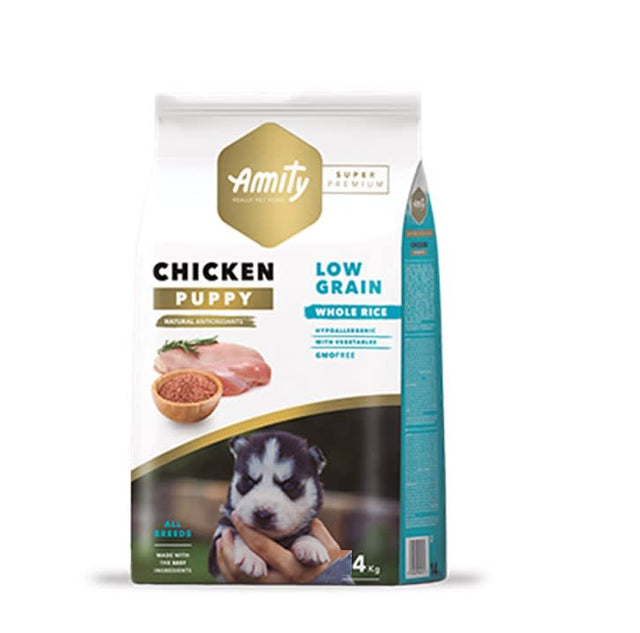 Amity Low Grain Chicken Puppy 4Kg Amity Low Grain Chicken Puppy 4Kg