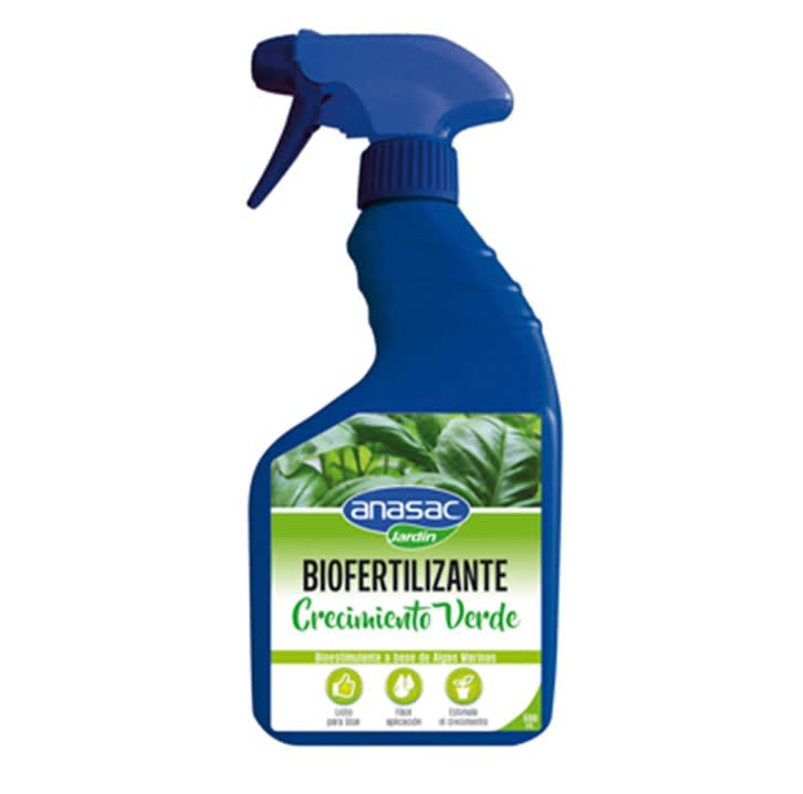 Bio Fertilizante Crecimiento Verde Lpu 500Cc Anasac Jardin