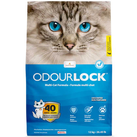 Arenas para Gatos Arena Sanitaria Odour Lock Sin Perfume 12Kg Arenas para Gatos Arena Sanitaria Odour Lock Sin Perfume 12Kg
