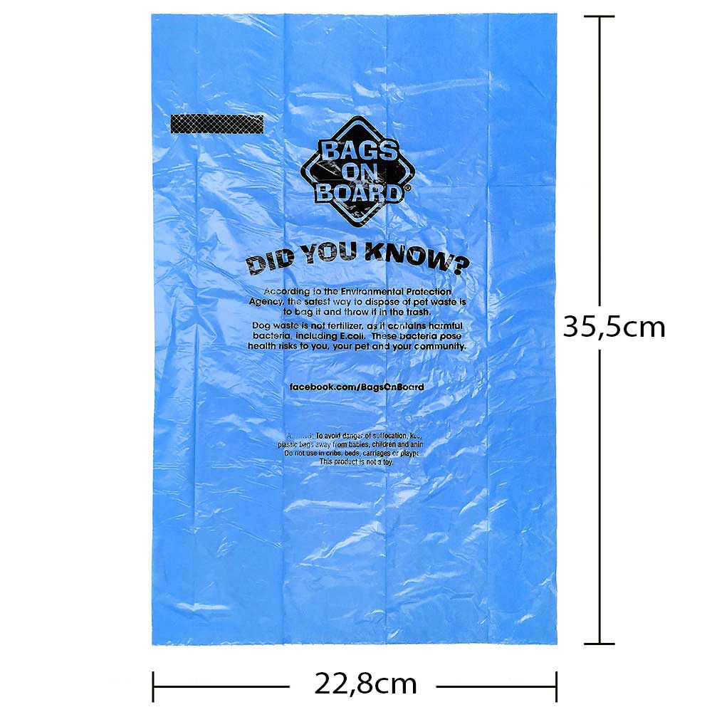 Bags On Board Bolsas Para Desechos 21 Rollos
