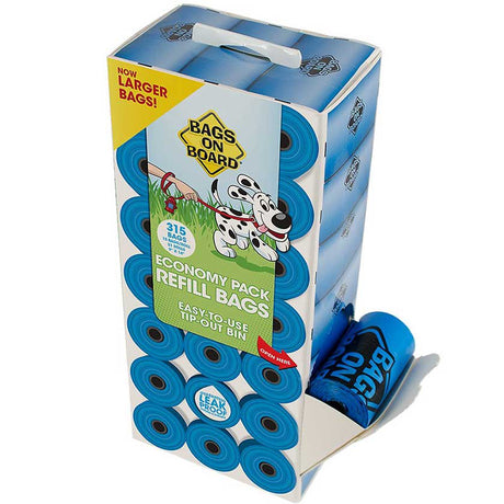 Bolsas para Fecas para Perros Bags On Board Bolsas Para Desechos 21 Rollos Bolsas para Fecas para Perros Bags On Board Bolsas Para Desechos 21 Rollos