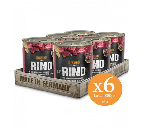 Alimento para Perros Lata Belcando Rind Ternera Con Patata Y Guisantes 800Gr X 6 Un Alimento para Perros Lata Belcando Rind Ternera Con Patata Y Guisantes 800Gr X 6 Un