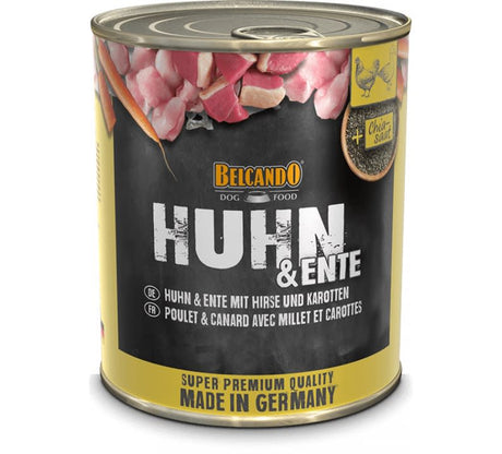 Alimento para Perros Lata Belcando Huhn Chicken Pollo Pato Y Zanahoria 800Gr Alimento para Perros Lata Belcando Huhn Chicken Pollo Pato Y Zanahoria 800Gr