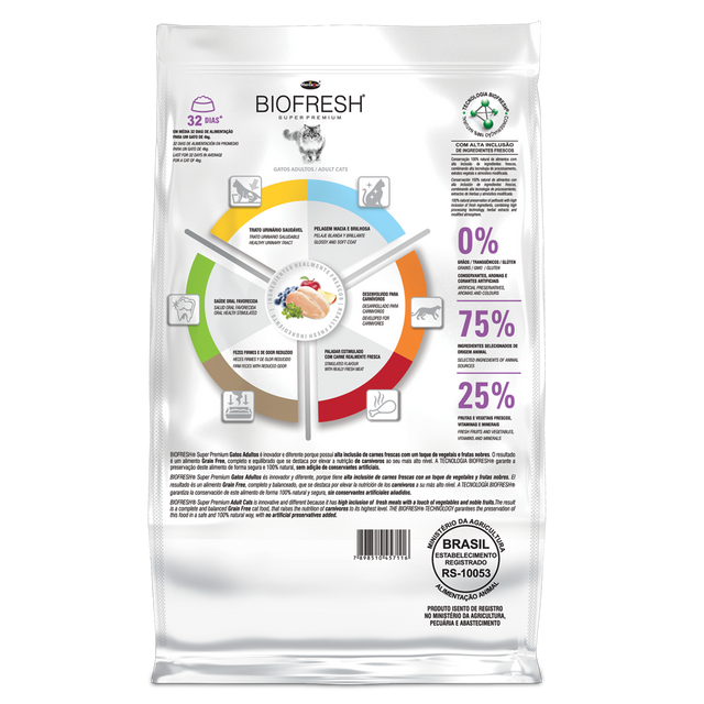 Biofresh Gatos Adultos 7 5Kg  Biofresh Gatos Adultos 7 5Kg