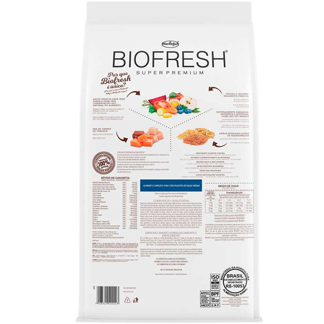Biofresh Perros Cachorros Razas Medianas 10 1Kg Biofresh Perros Cachorros Razas Medianas 10 1Kg