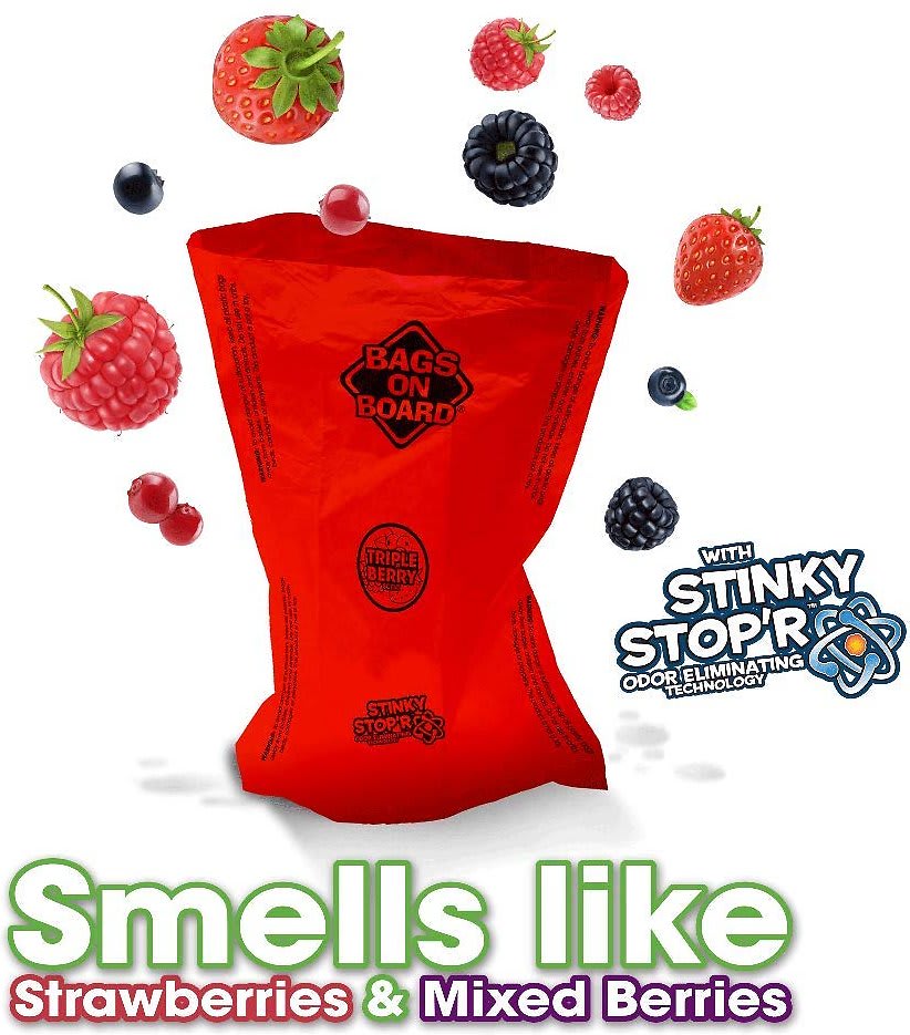 Bolsas Para Desechos Con Olor A Berry 140 Unidades