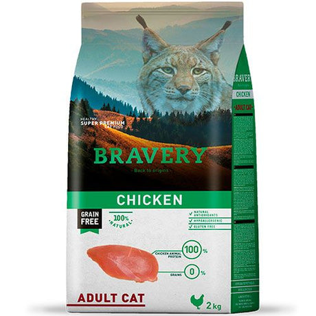Bravery Bravery Chicken Adult Cat 2Kg Bravery Bravery Chicken Adult Cat 2Kg