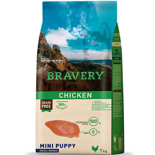 Bravery Chicken Dog Mini Puppy 2Kg Bravery Chicken Dog Mini Puppy 2Kg