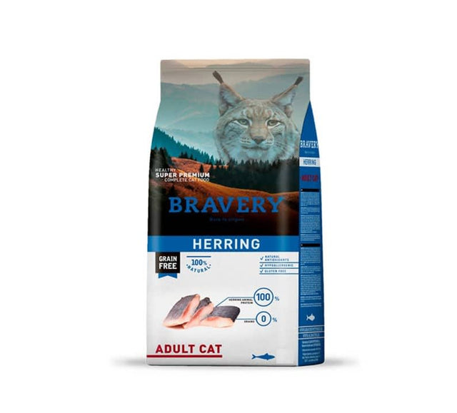 Bravery Herring Gato Adulto 2Kg  Bravery Herring Gato Adulto 2Kg
