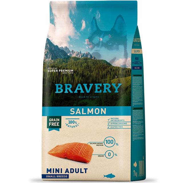 Bravery Salmon Mini Adult 7Kg Bravery Salmon Mini Adult 7Kg