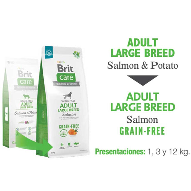 Brit Care Adult Large Breed Salmon 3Kg Brit Care Adult Large Breed Salmon 3Kg