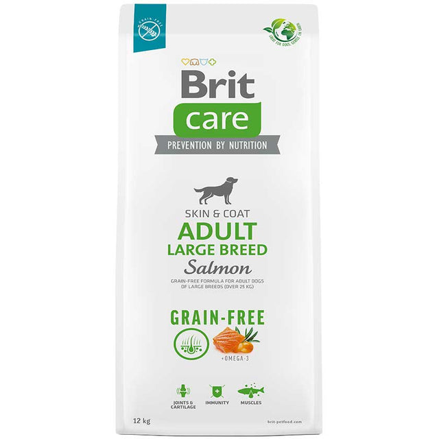 Brit Care Adult Large Breed Salmon 12Kg  Brit Care Adult Large Breed Salmon 12Kg