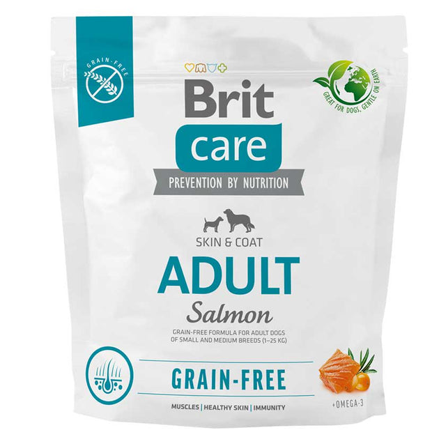 Brit Care Adult Small Medium Breed Salmon 1Kg  Brit Care Adult Small Medium Breed Salmon 1Kg