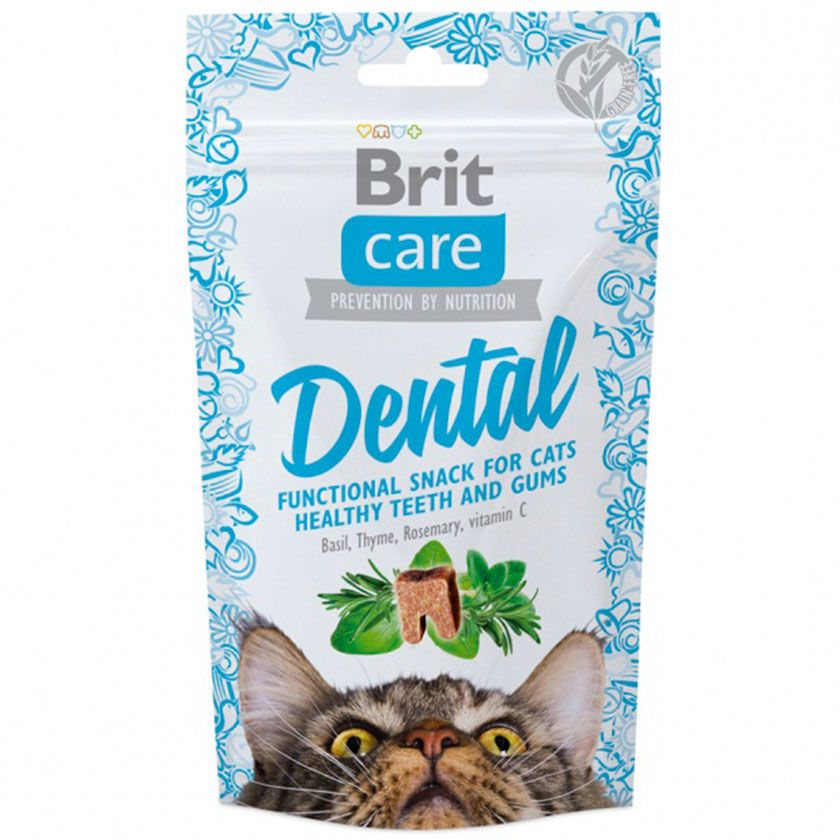 Brit Care Cat Snack Dental 50Gr