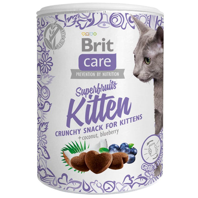 Brit Care Cat Snack Superfruits Kitten 100Gr Brit Care Cat Snack Superfruits Kitten 100Gr