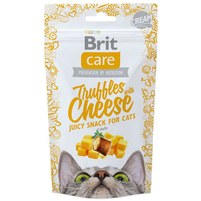 Brit Care Cat Snack Truffles Cheese 50Gr Brit Care Cat Snack Truffles Cheese 50Gr