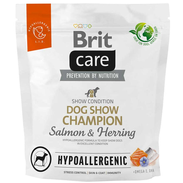 Brit Care Dog Show Champion Salmon Hypoallergenic 1Kg Brit Care Dog Show Champion Salmon Hypoallergenic 1Kg