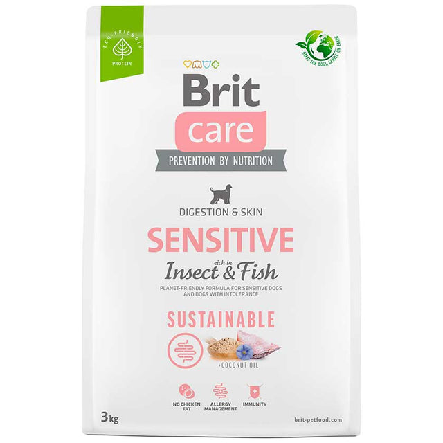 Brit Care Dog Sensitive Insect Fish 3Kg  Brit Care Dog Sensitive Insect Fish 3Kg